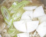 韓国料理牛すじコムタン風コラーゲンスープ作り方2写真