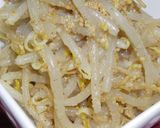 簡単安い美味い！豆もやしの韓国風ナムル作り方6写真