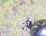 濃厚なアボガド洋風塩味パラパラチャーハン作り方5写真