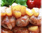 ✿厚揚げの豚肉巻＊パイナップルソース✿作り方8写真