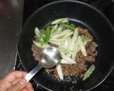 ひき肉卵の豆板醤炒め♪簡単ピリ辛炒め作り方6写真