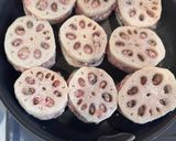 栄養満点‼︎椎茸大葉 レンコンのはさみ焼き作り方4写真