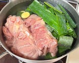 本格♫蒸し鶏のネギ油ソースかけ作り方3写真
