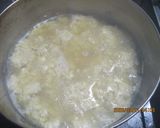小松菜とにら鶏つくねの味噌煮😋♪作り方5写真