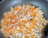 しっとり甘口カレー炒飯作り方1写真