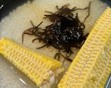 バターしょうゆ焼きとうもろこし🌽ごはん作り方3写真
