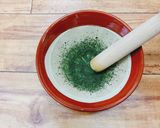 チョコチップ入り お茶クッキー作り方1写真
