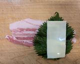 豚バラの大葉チーズ巻き作り方3写真
