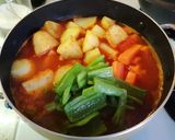 たっぷり野菜のチキンポトフ❀トルコ料理作り方7写真