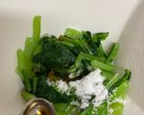 レンジで簡単♪小松菜のおひたし作り方4写真