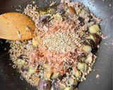 ご飯モリモリ！ひき肉入り茄子の佃煮作り方5写真