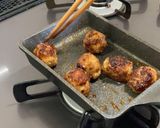 うずら卵入り肉団子弁当作り方10写真