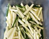 ズッキーニとツナのごまナムル作り方1写真