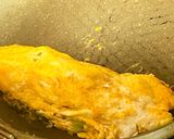 朝ご飯♡お1人様♡千切りキャベツオムレツ作り方4写真