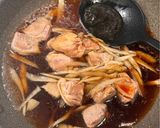 春菊香る＊鶏ごぼうの炊き込みごはん作り方5写真