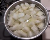 肉団子入り冬瓜（とうがん）スープ作り方2写真