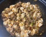 お肉ごろごろ豚こま肉の麻婆豆腐作り方6写真
