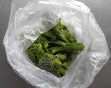 簡単おつまみ☆ブロッコリーの塩唐揚げ。作り方2写真