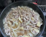 今日の晩御飯!簡単!豚肉ときのこの卵あんかけ作り方4写真