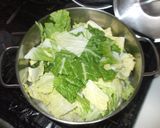 卵スープ♪簡単鶏がらスープ白菜ツナ缶作り方5写真