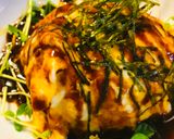 たきこみごはん活用●牛飯オムライス作り方3写真