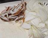 フィッシュソーセージとシャキシャキ野菜の半熟目玉作り方1写真