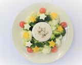 カラフルリースサラダ作り方5写真