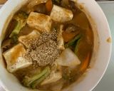 お一人様洋風ミートローフ味豆腐野菜炒め作り方22写真