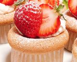 苺たっぷり🍓カップシフォンケーキ作り方14写真