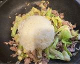 キャップさんのオラオラ挽肉味噌チャーハン作り方3写真