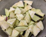 ナスとトマトの加賀野菜入りスープカレー作り方1写真
