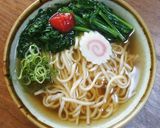 ほうれん草と梅のうどん作り方5写真