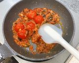 ミニトマトとツナのプッタネスカ作り方4写真