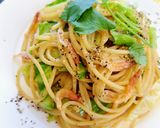 ランチに*桜海老とキャベツのパスタ*作り方4写真