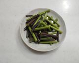わらびとクルミ甘味噌作り方3写真