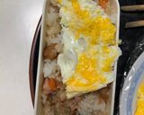 レンジ中華風梅すき焼き味オムライス弁当作り方12写真