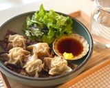 【被せるだけ】余物×挽肉で包まない餃子作り方6写真