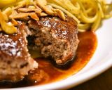 肉汁たっぷり。洋食屋さんのハンバーグ。作り方18写真