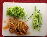 そうめんで簡単★キムチ冷麺作り方2写真