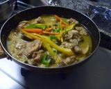 香辛甘酸◆タイの台所☆定番グリーンカレー作り方5写真
