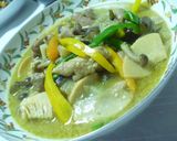 香辛甘酸◆タイの台所☆定番グリーンカレー作り方6写真