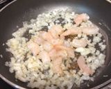 新玉ねぎと海老のケチャップライス作り方3写真