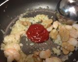 新玉ねぎと海老のケチャップライス作り方4写真
