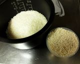 我が家流♪豆ごはん（グリンピース）作り方1写真