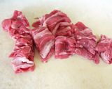 牛肉とカラフル野菜のサラダ丼作り方2写真