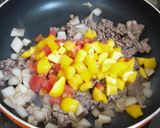 牛肉とカラフル野菜のサラダ丼作り方5写真