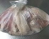 鶏手羽中の塩麹おろしニンニク焼き作り方1写真