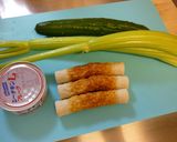 セロリとちくわのツナサラダ作り方1写真
