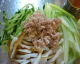 セロリとちくわのツナサラダ作り方3写真