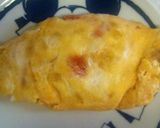 塩麹ポテトのトマトチーズオムレツ作り方3写真